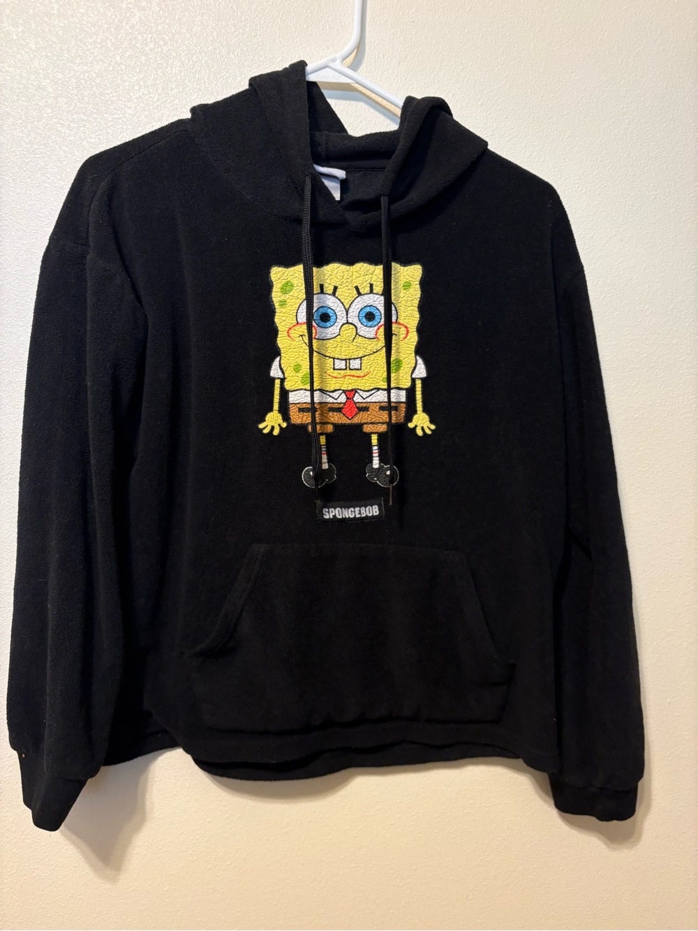 Nickelodeon Black SpongeBob Pullover Hoodie